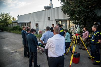 Kirchheim: Bundestagsabgeordnete besuchen das THW - Grosses Ziel ist ein Neubau des Ortsverbandes